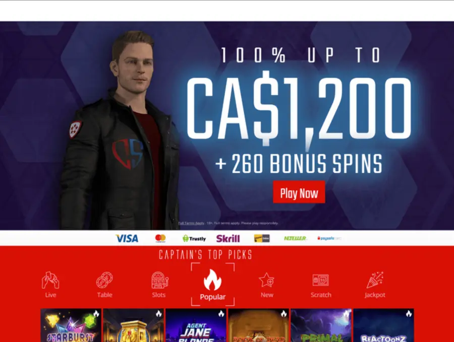 Captain spins app